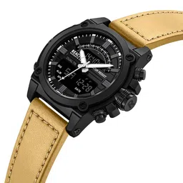 REACTION KENNETH COLE Men Dial & Leather Straps Analogue Watch KRWGP0069904 image 4