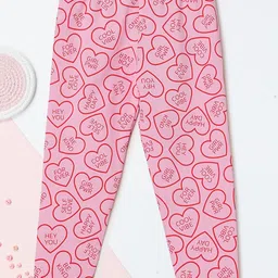 max Girls Printed Mid Rise Leggings-image-68