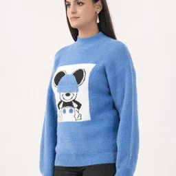 Albion By CnM Women Graphic Printed Cotton Pullover image 4