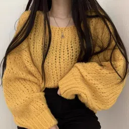 StyleCast x Revolte Women Open Knit Pullover Sweater-image-85