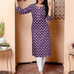 NAVYAAZRI Women Floral Printed Kurta-picture-13