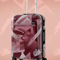 Wildcraft Future_Trolley Printed Hard-Sided Cabin Trolley Bag image 2