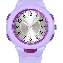 SWADESI STUFF Unisex Kids Dial & Bracelet Style Straps Analogue Watch MIN 02 PURPLE 9 image 4