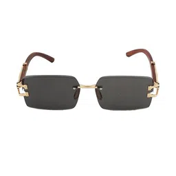 Arzonai Unisex Silver Sunglasses-picture-25