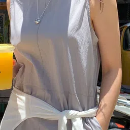 StyleCast Women Round Neck A-Line Midi Dress image 5