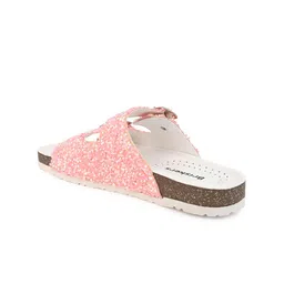 BRISKERS Women Open Toe Flats with Buckles image 4