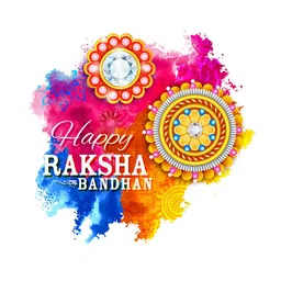 Vighnaharta Set Of 2 Gold-Plated Artificial Beaded Thread Rakhis image 2