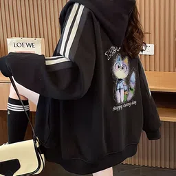 JC Mode Women Colourblocked Knitted Jacket image 4