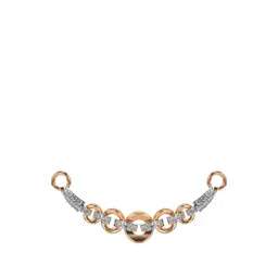 VALANOVA Women 14 Kt Rose Gold Lab Grown Diamond Pendant 0.81 gm-picture-34