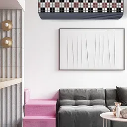 The Furnishing Tree Split AC Cover Set of Indoor and Outdoor Unit Used for 1.5 Ton Bluestar FLU Che image 4