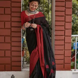 Aldwych Woven Design Chanderi Saree-picture-33