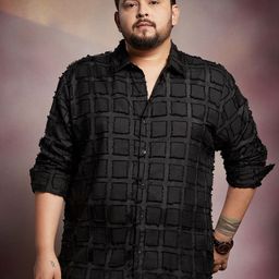 Instafab Plus Comfort Spread Collar Pure Cotton Casual Shirt-picture-4