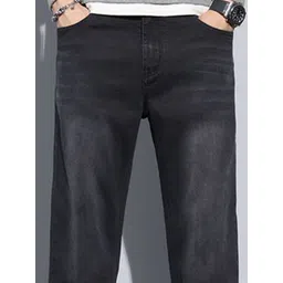 StyleCast x Revolte Men Regular Fit Mid-Rise Heavy Fade Jeans image 4