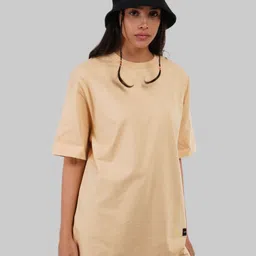 Underrated Club Oversized Tropical Printed Bio Finish Pure Cotton T-Shirt-image-82