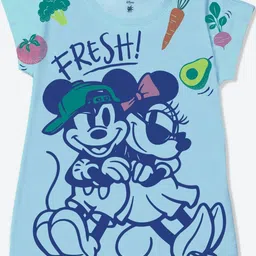 YK Disney Girls Mickey Mouse Printed Regular Tops-picture-16