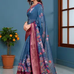 JYA Floral Saree image 3