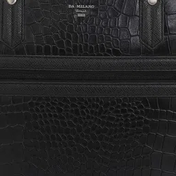 Da Milano Men Textured Leather Laptop Bag image 2