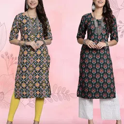 Ethnic basket Women Multi Kurtas-picture-19