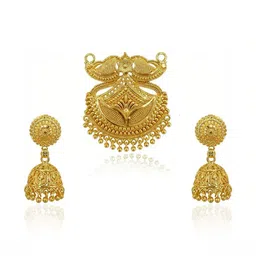 Anouk Gold-Plated Artificial Beads Mangalsutra image 3