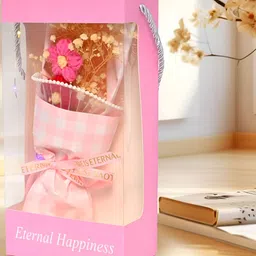 Cortina Pink Artificial Flower image 5