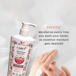 CARET ORGANIC Set Of 2  Nourishing Cream- 100 g & Total Moisture Body Lotion- 200 ml image 4