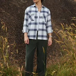 Campus Sutra Men Classic Checked Casual Shirt image 3