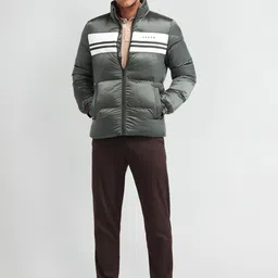 Arrow Sport Men Colourblocked Polyester Puffer Jacket image 3
