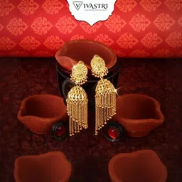 VIVASTRI Women Gold-Plated Alloy Earrings-picture-31