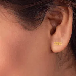 AMONROO Rhodium-Plated Studs Earrings image 5