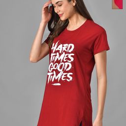 Christy World Typography Printed Pack Of 2 Round Neck Cotton T-shirts-picture-6