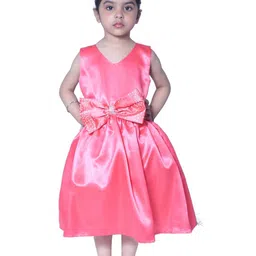 Shahina Fashion Girl Satin Party Wear Frock-image-81