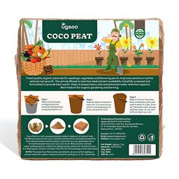 UGAOO Brown Cocopeat Block - 1 Kg-picture-20