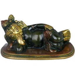 Exotic India Green Religious Idol Showpiece-image-57