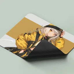 ARTOLIC Cute Girl Gaming Anime Print Mouse Pad for Office & Gaming Non-Slip Non Slip Base Mousepad image 4
