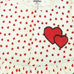 KidzzCart Polka Dot Print Fit & Flare Dress image 4