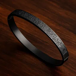 Vientiq Men Black Bracelet image 5