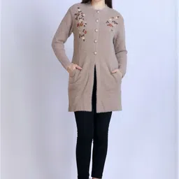 Roadster Women Long Coat Cardigan image 4