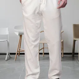 PRONK Men Cotton Mid Rise Trousers-image-79