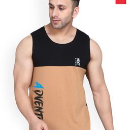 SLOWLORIS Men Pack Of 2 Printed Gym Vest-picture-49