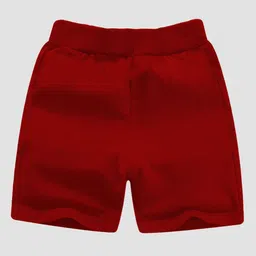 Minicult Boys Typography Printed Regular Fit Cotton Shorts image 3