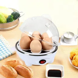 spella genuine Quality Egg Boiler Electric Automatic Off Egg Steamer Cooker Poacher_72 Egg_Cooker_Egg_ Boiler (Multicolored 7 Egg)_072 Egg Cooker image 4