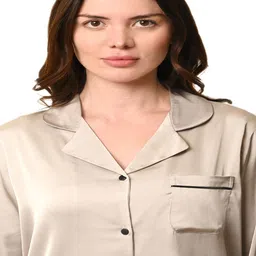 Sleepsia Printed Shirt & Trousers Night Suits image 3