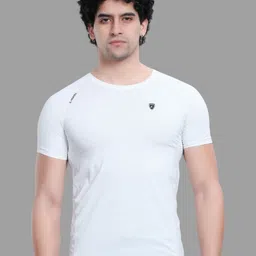 Z Zagros Men Colourblocked Henley Neck Extended Sleeves Pockets T-shirt-picture-30