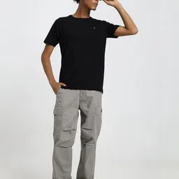 SAINT JONES Men Original Relaxed Fit High-Rise Cargos Trousers-picture-18