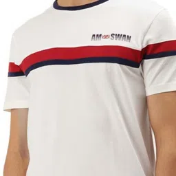 AMSWAN Men Printed Pockets T-shirt image 5