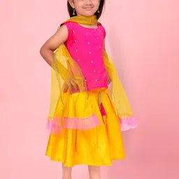 BAESD Girls Ready to Wear Lehenga & Blouse With Dupatta-picture-28
