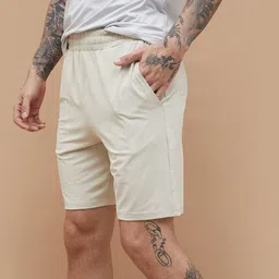 Kappa Men Solid Mid-Rise Regular Fit Shorts image 2