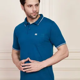 Austin wood Men Polo Collar Pockets T-shirt-image-38