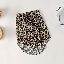Blooming Tales Leopard Printed A-Line Above Knee Skirt-picture-28