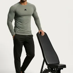 ANTUM Men Brand Logo Compression T-shirt image 5